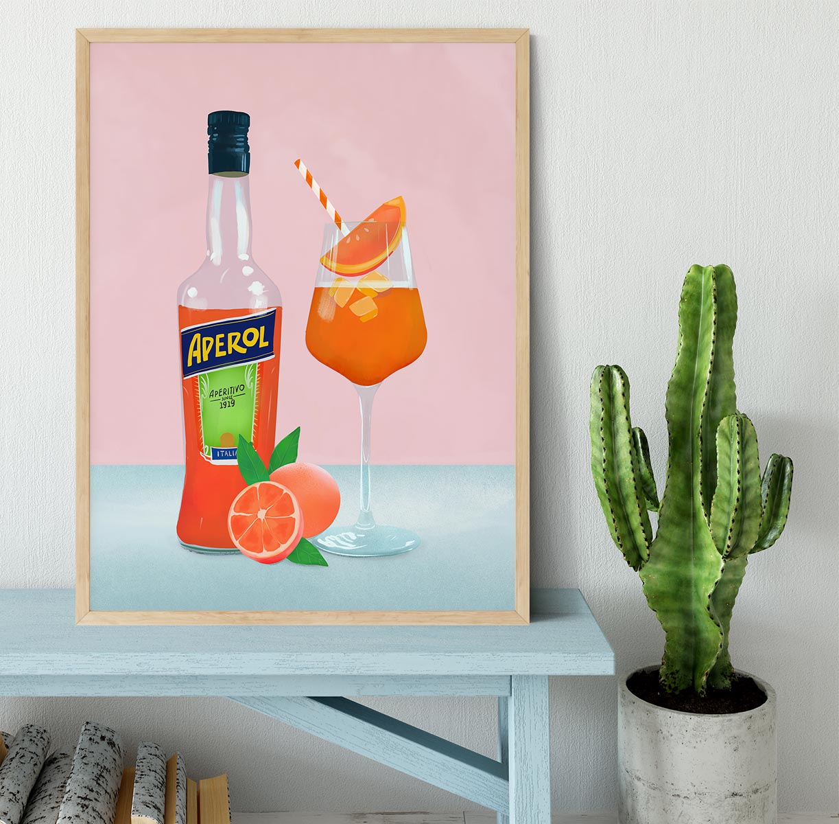 Aperol Spritz Framed Print - Canvas Art Rocks - 4