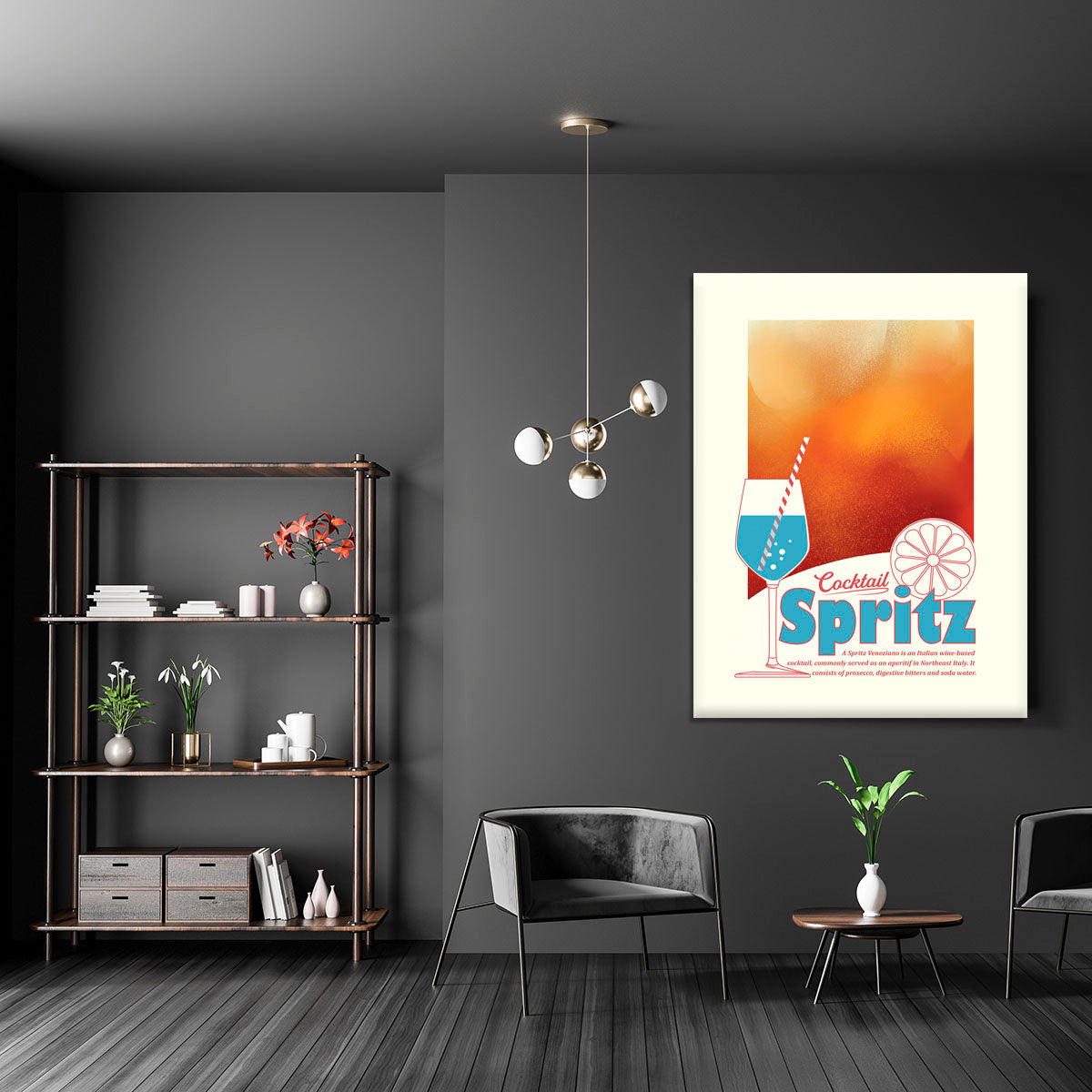 Aperol Spritz print Canvas Print or Poster - Canvas Art Rocks - 5