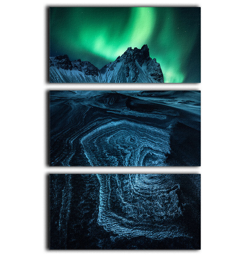 Arctic Signs 3 Split Panel Canvas Print - Canvas Art Rocks - 1