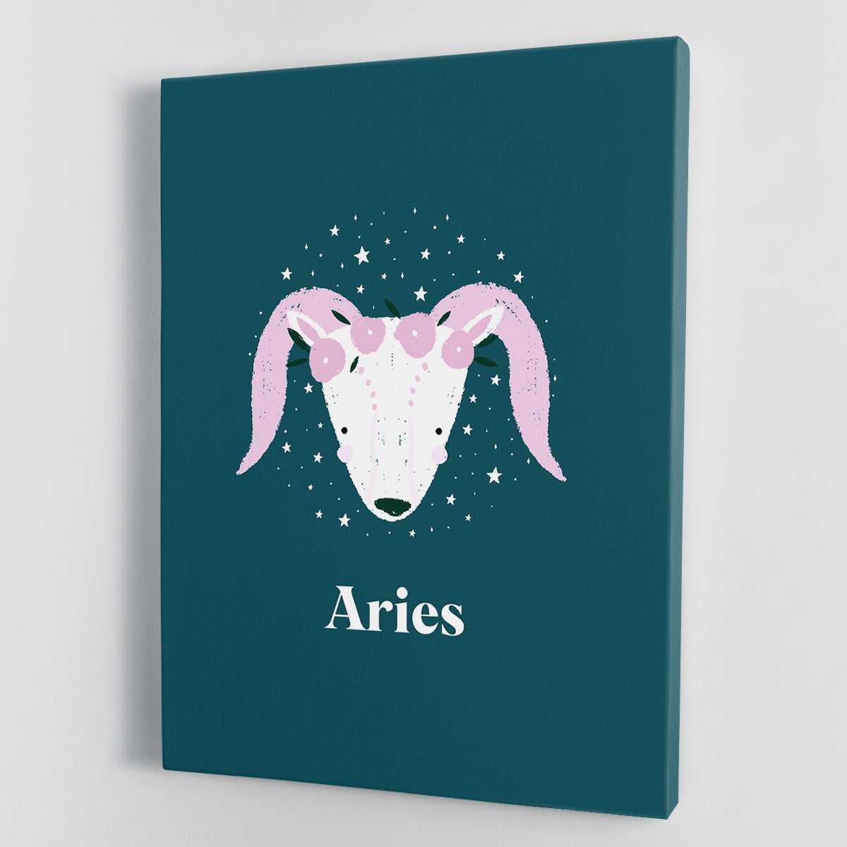 Aries Empowerment Print Canvas Print or Poster - Canvas Art Rocks - 1