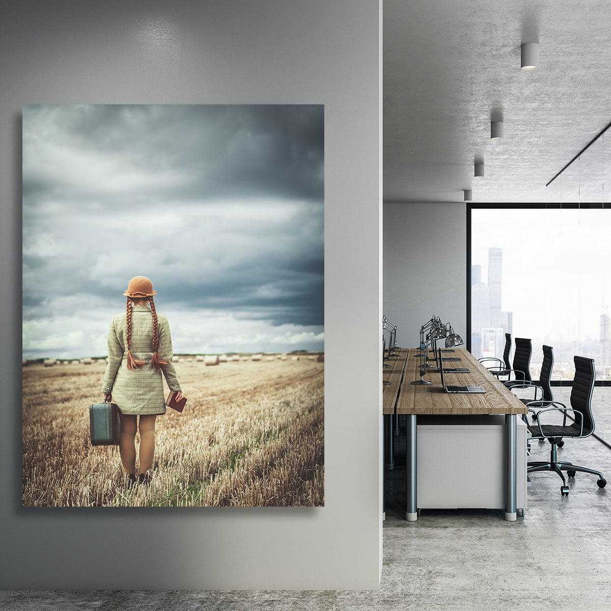 Back home Canvas Print or Poster - 1x - 3