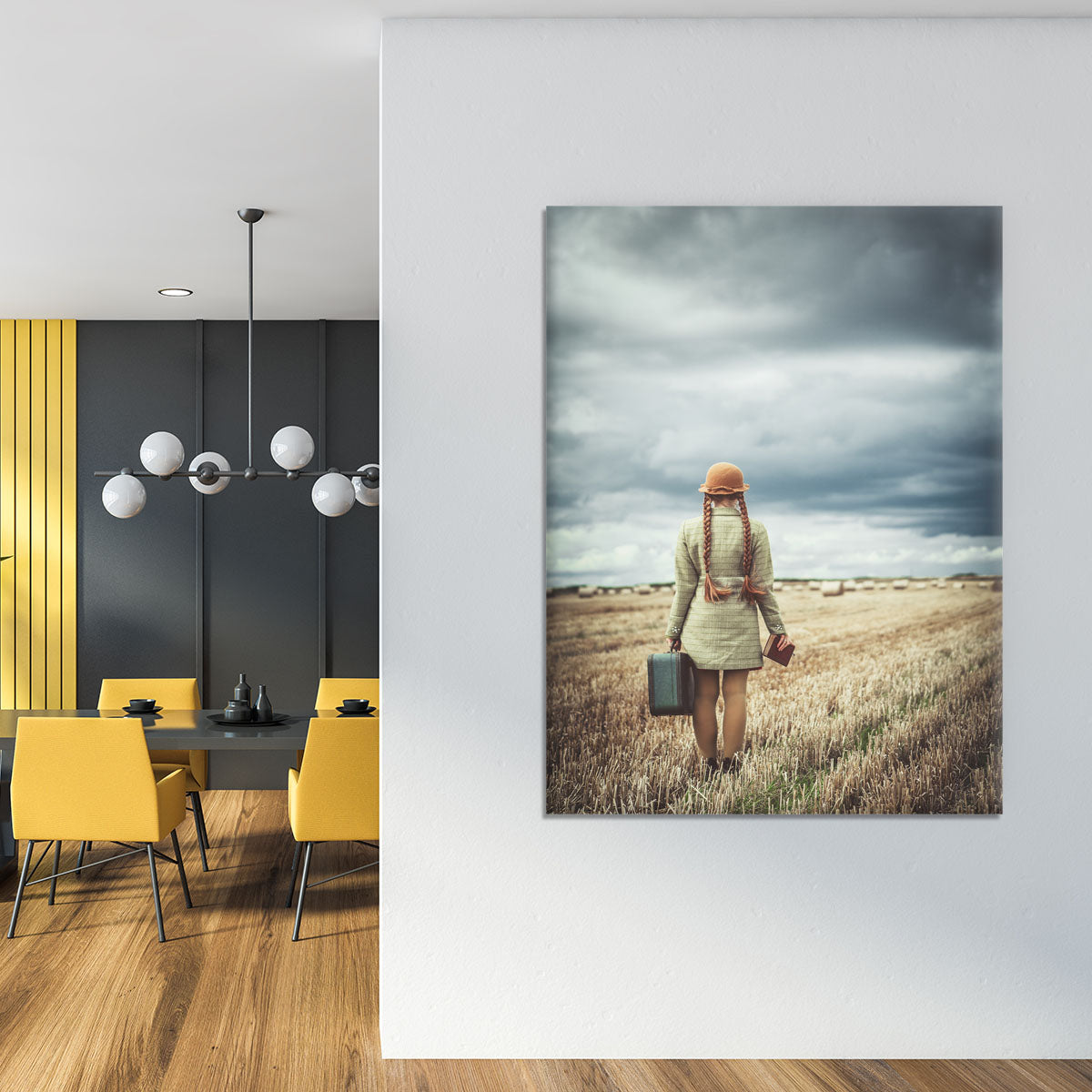 Back home Canvas Print or Poster - 1x - 4
