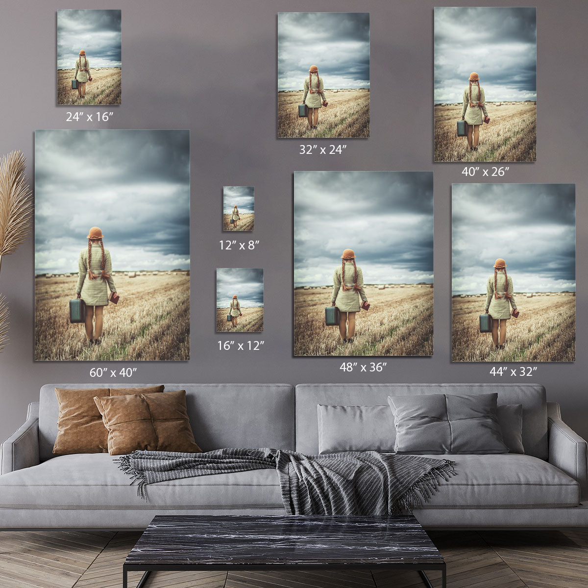 Back home Canvas Print or Poster - 1x - 7