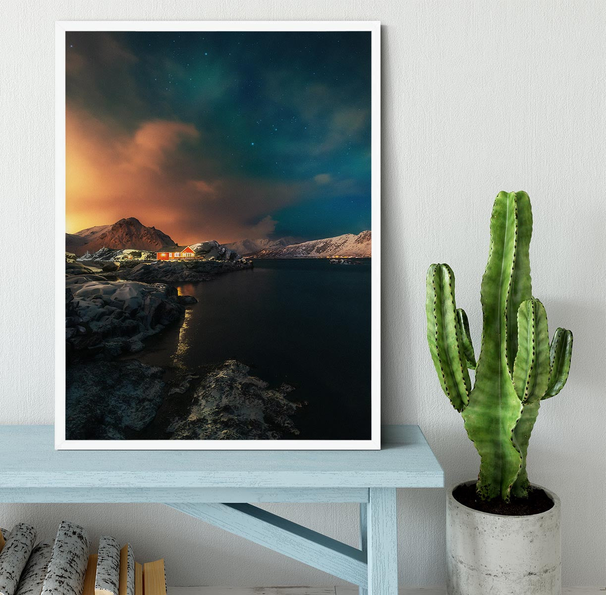 Between two worlds Framed Print - Canvas Art Rocks -6