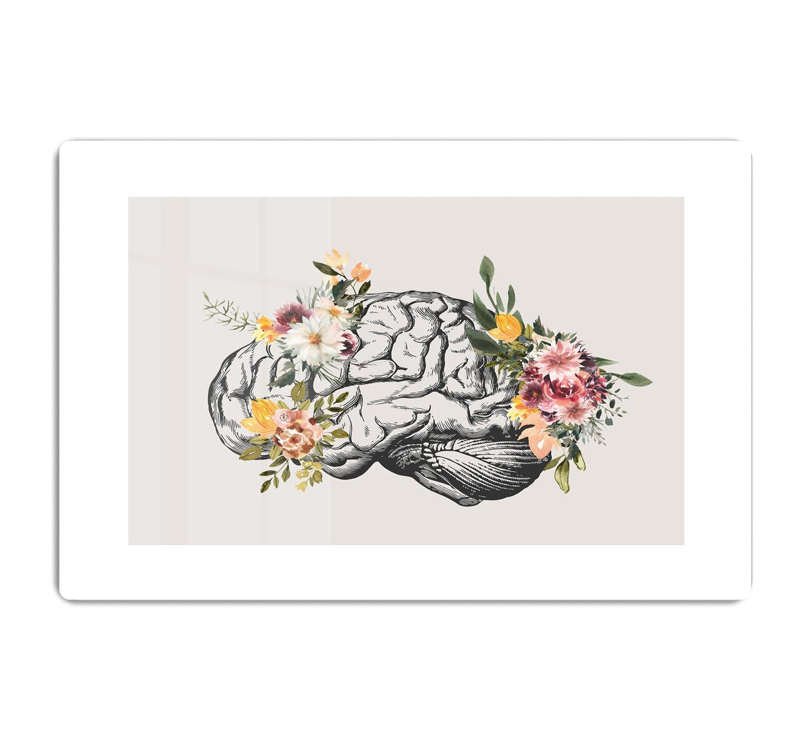 Brain Bloom Acrylic Block - Canvas Art Rocks - 1