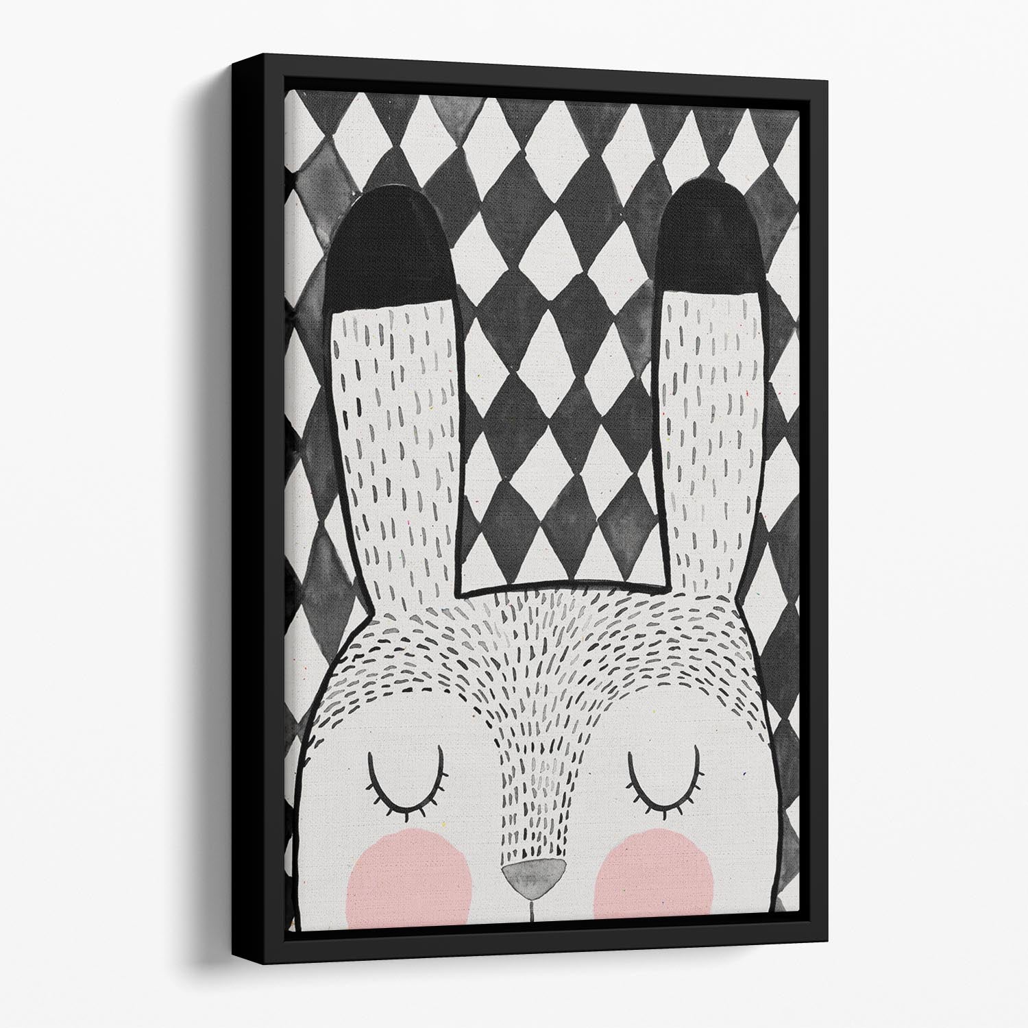 Bunny Floating Framed Canvas - 1x - 1