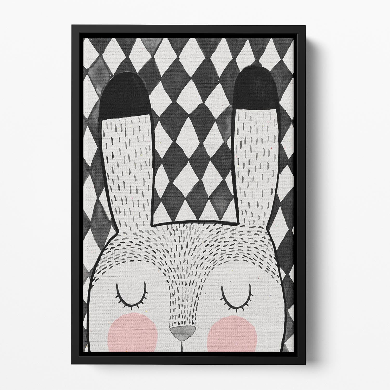 Bunny Floating Framed Canvas - 1x - 2