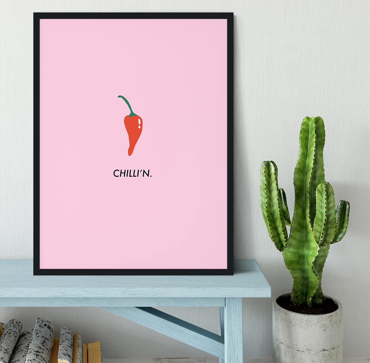 Chillin Framed Print - Canvas Art Rocks - 2