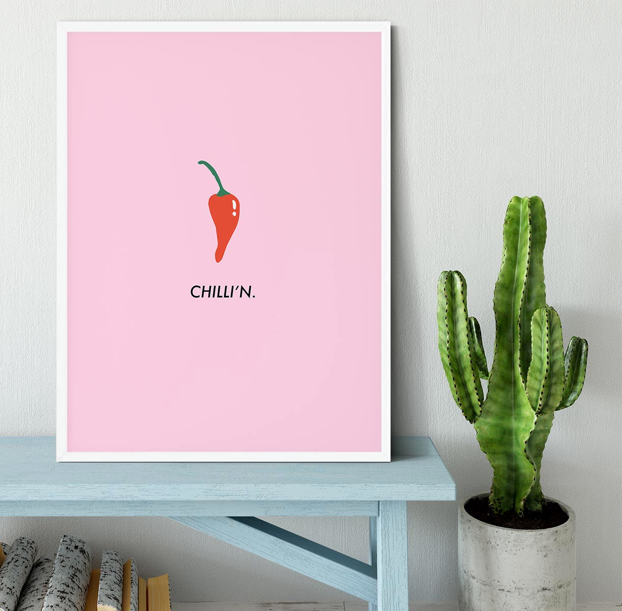 Chillin Framed Print - Canvas Art Rocks -6