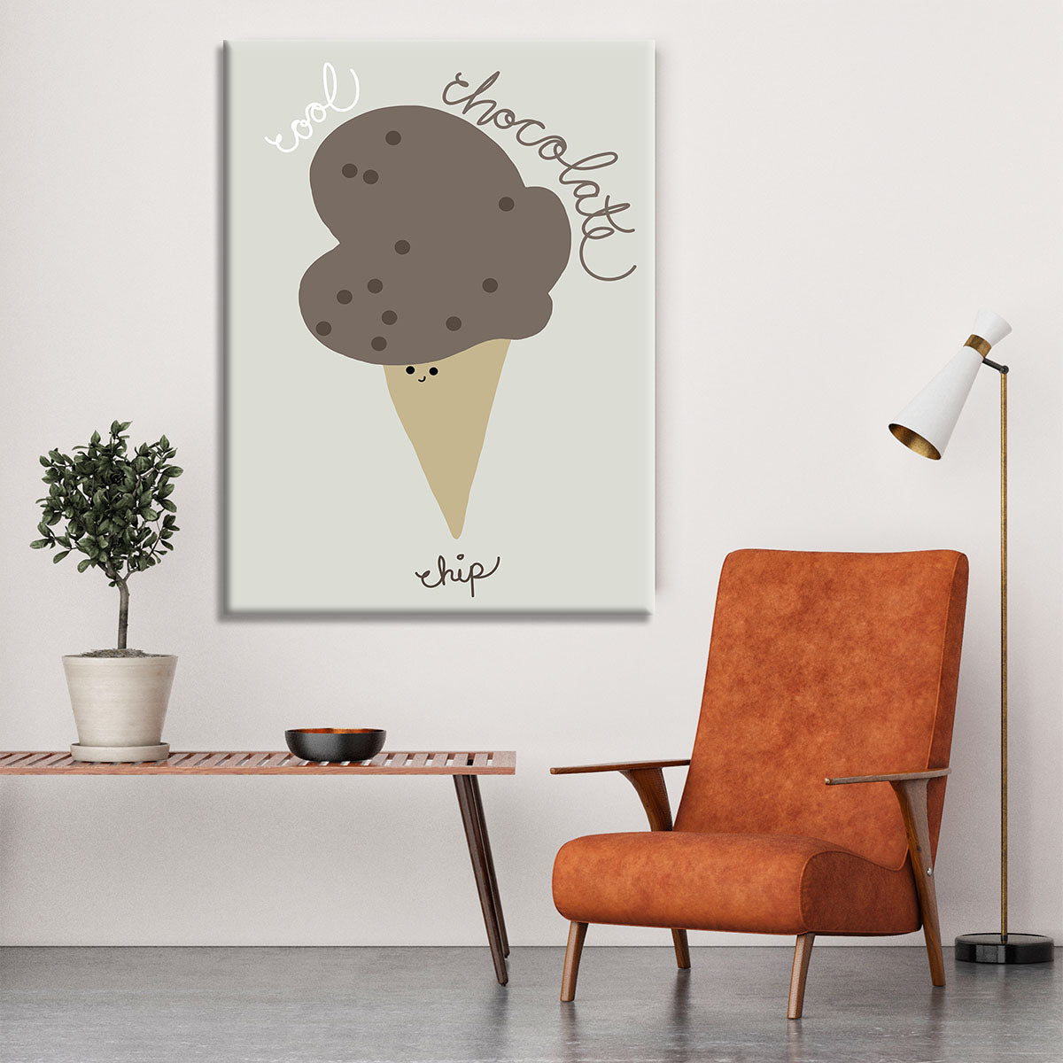 Chocolate Chip Canvas Print or Poster - 1x - 6