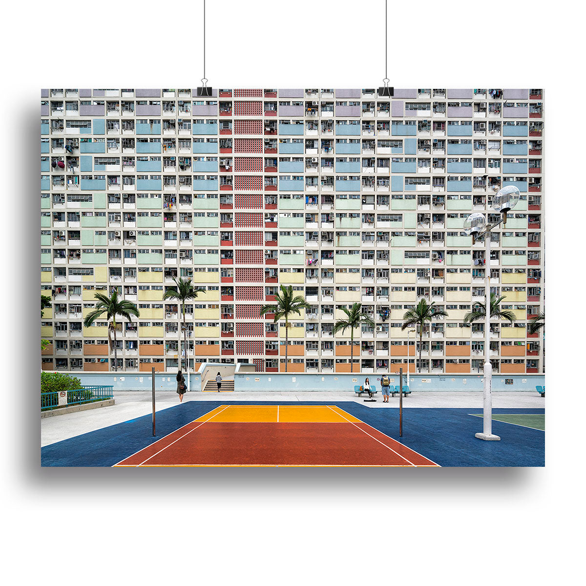 Choi Hung Estate Canvas Print or Poster - 1x - 2