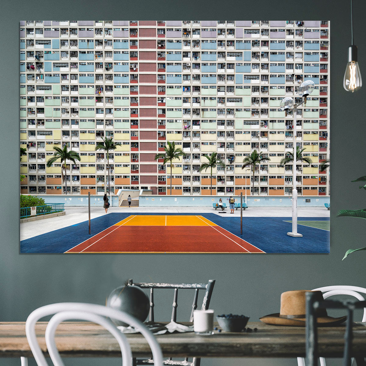 Choi Hung Estate Canvas Print or Poster - 1x - 3