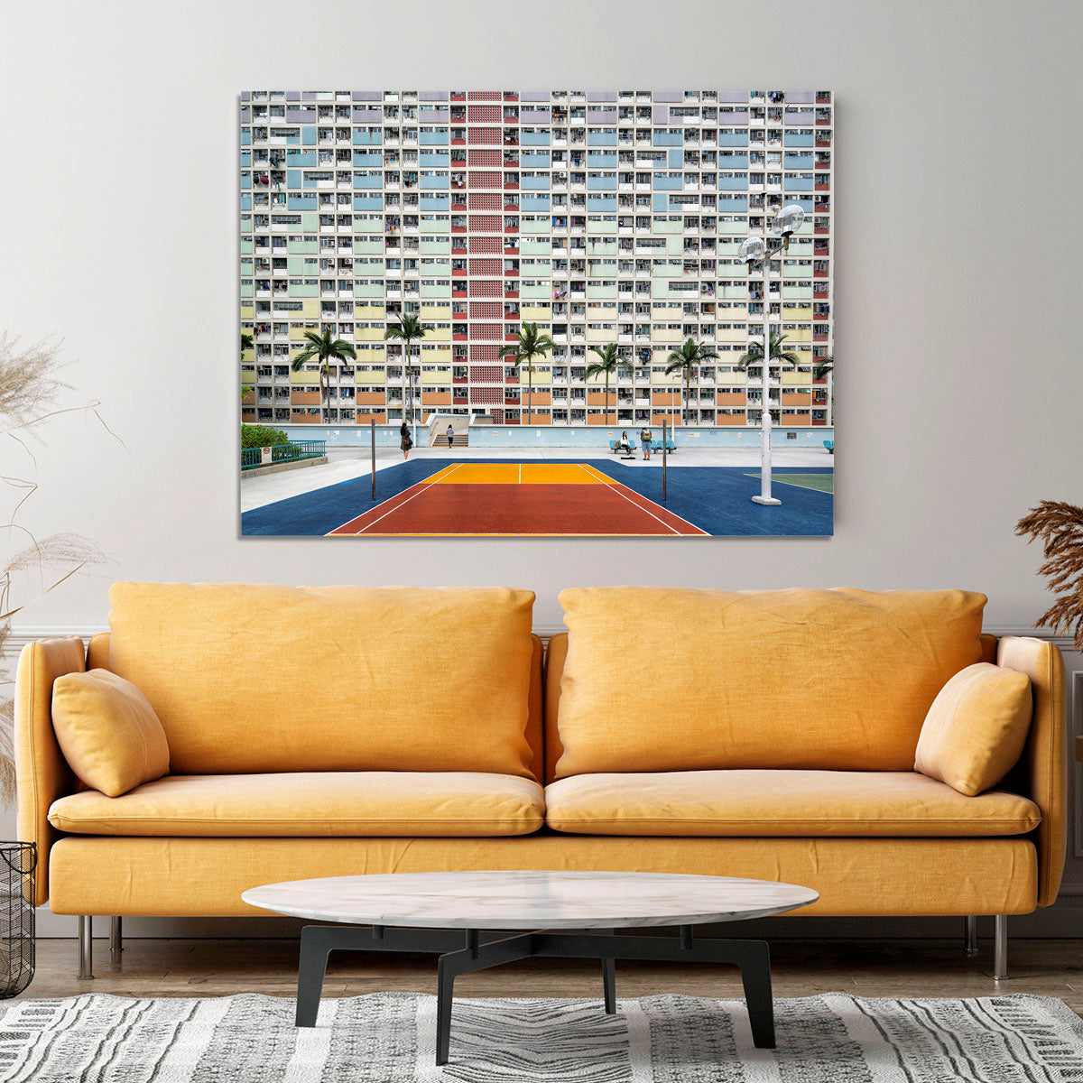 Choi Hung Estate Canvas Print or Poster - 1x - 4