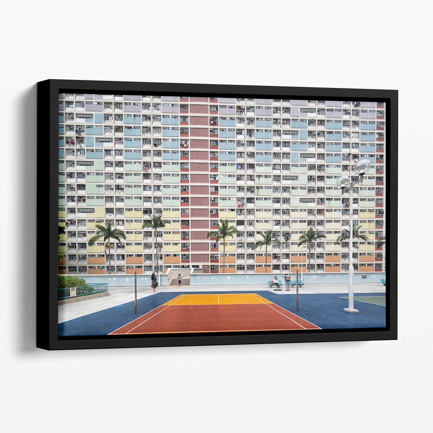 Choi Hung Estate Floating Framed Canvas - 1x - 1