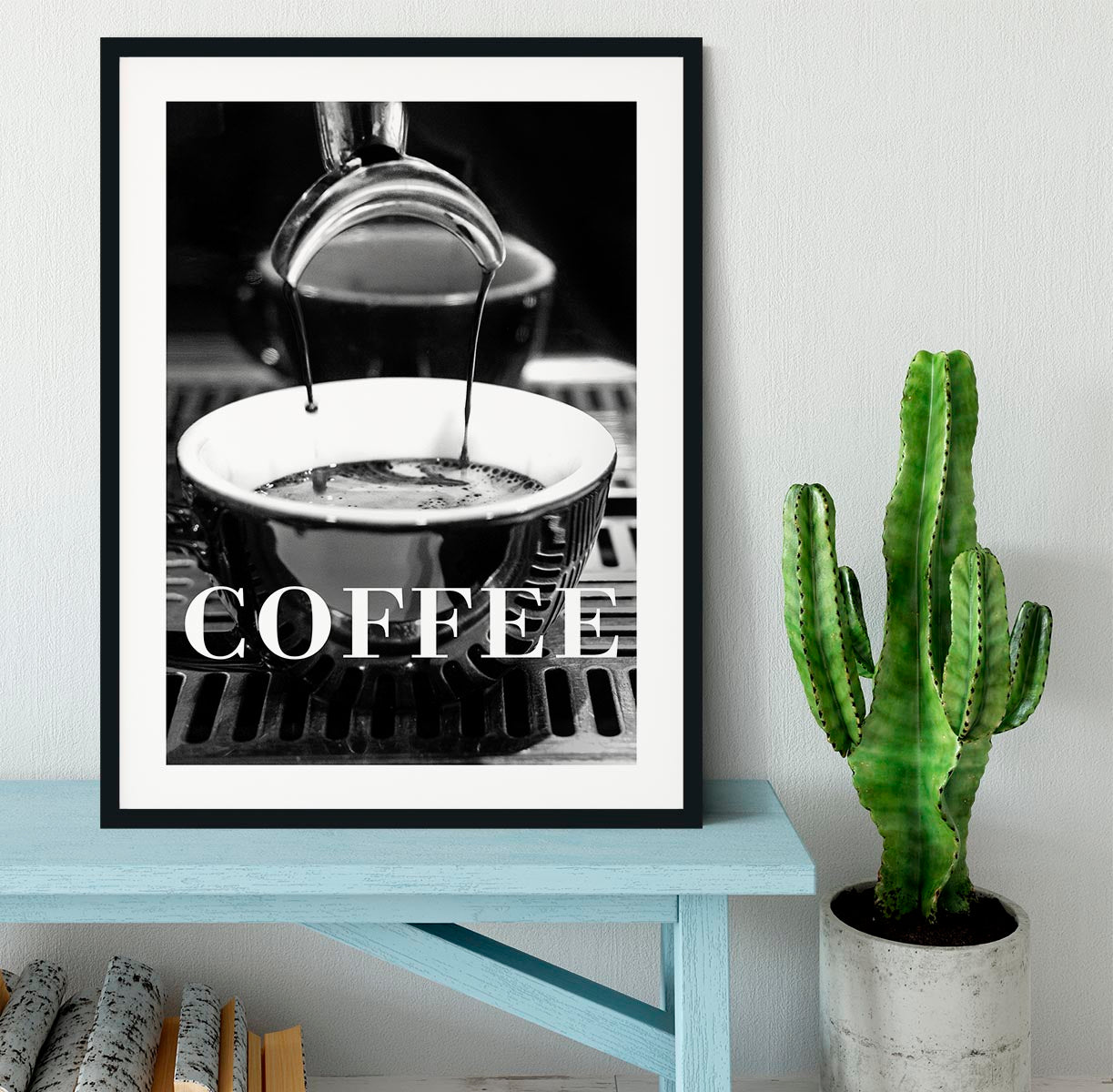 Coffee Documentary Framed Print - Canvas Art Rocks - 1