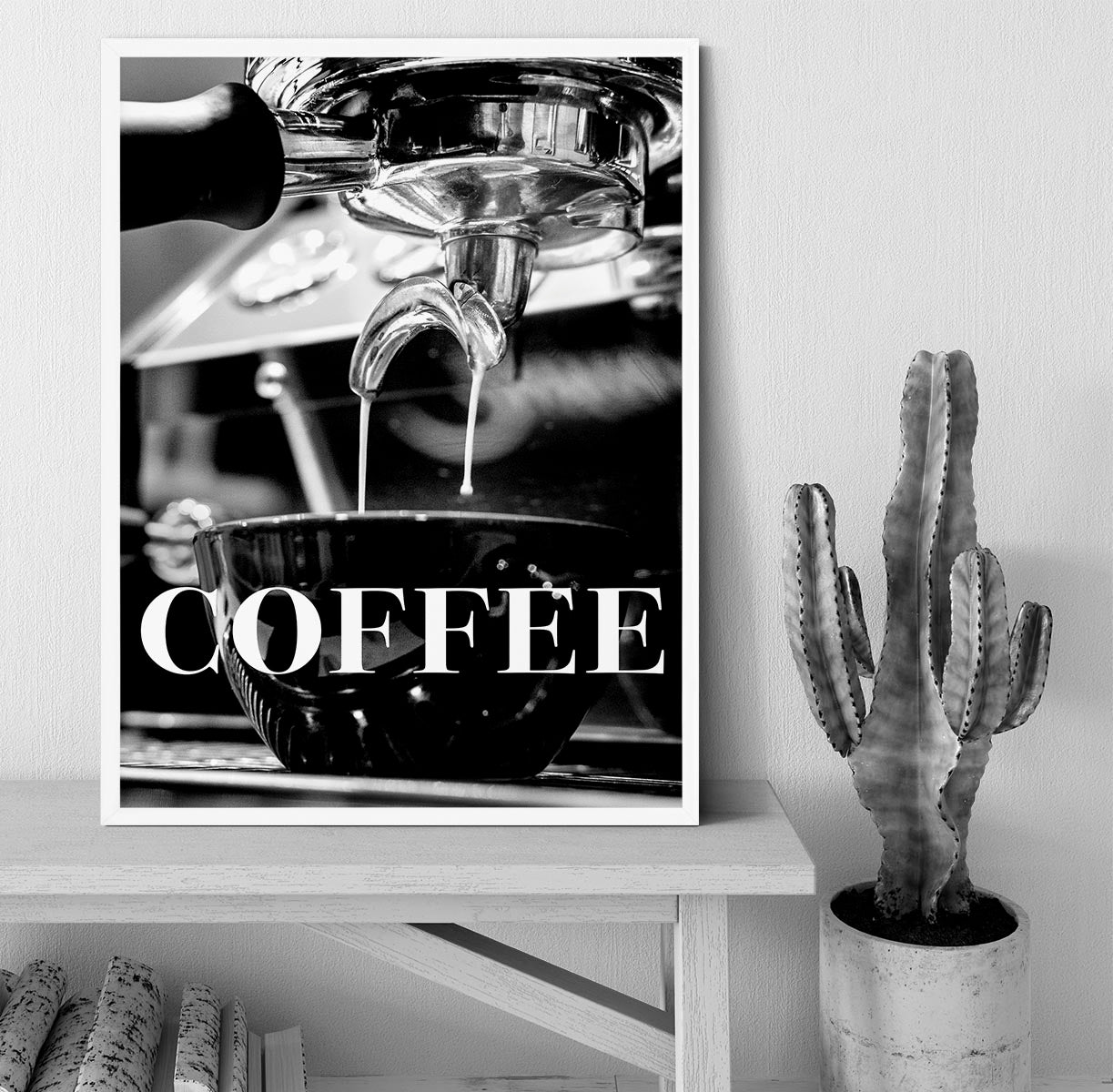 Coffee Still Life Framed Print - Canvas Art Rocks -6