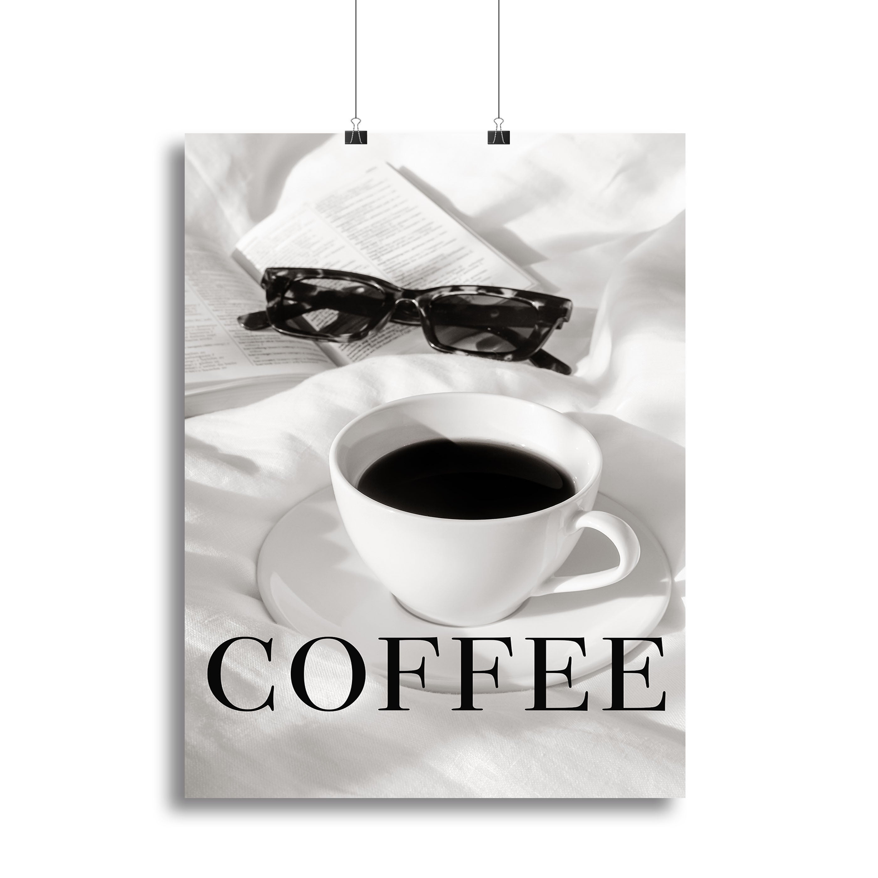 Coffee in Bed Canvas Print or Poster - Canvas Art Rocks - 2