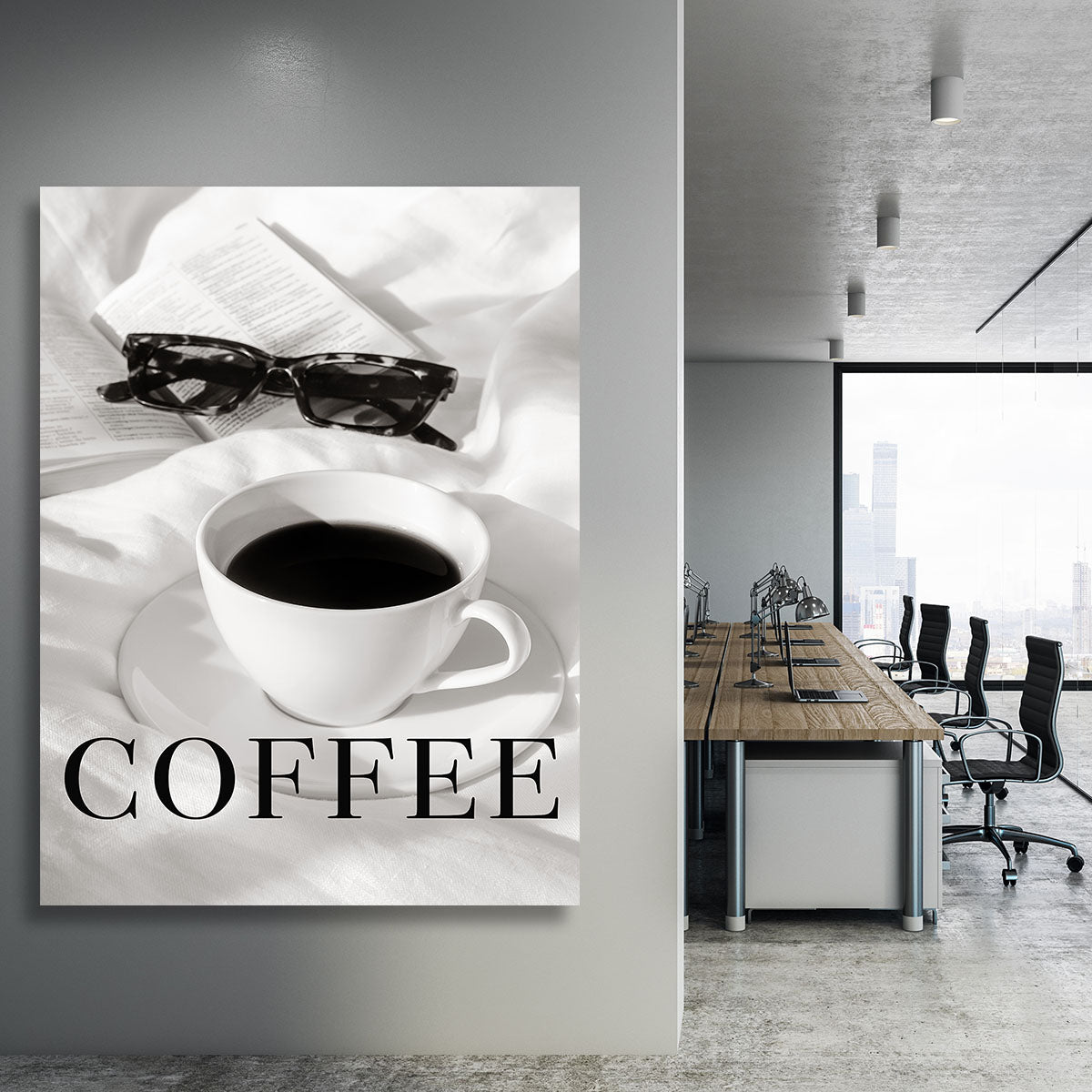 Coffee in Bed Canvas Print or Poster - Canvas Art Rocks - 3