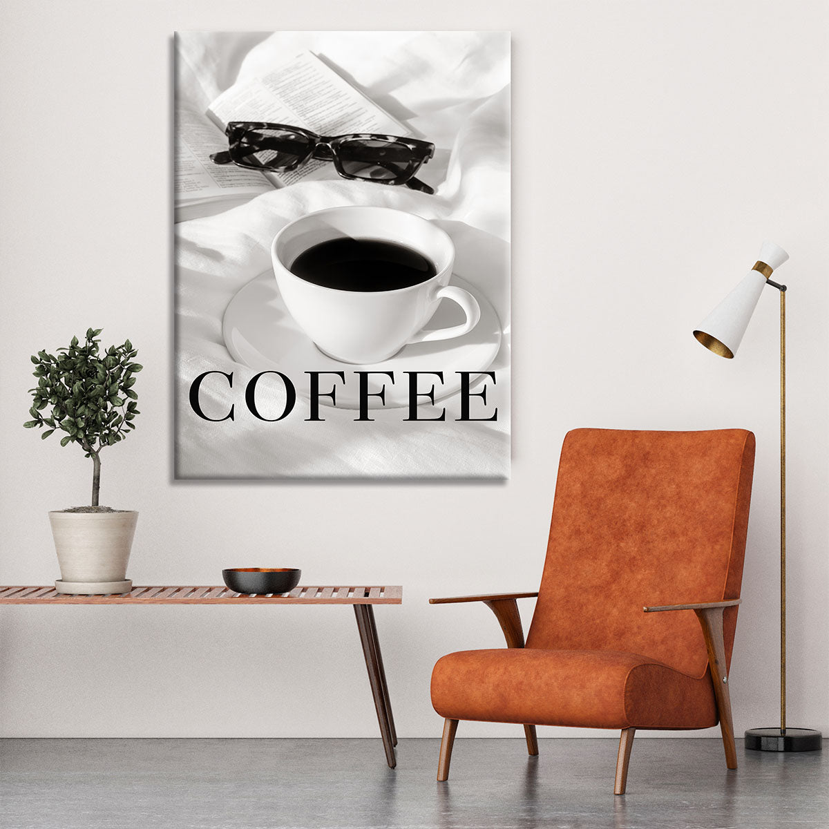 Coffee in Bed Canvas Print or Poster - Canvas Art Rocks - 6