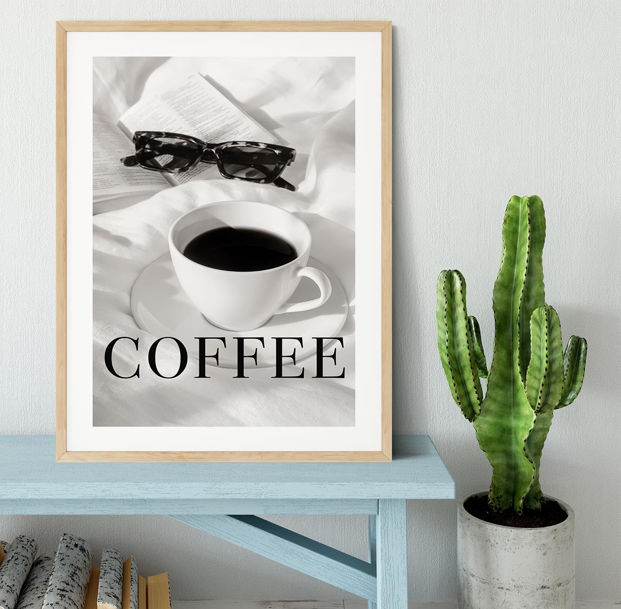 Coffee in Bed Framed Print - Canvas Art Rocks - 3