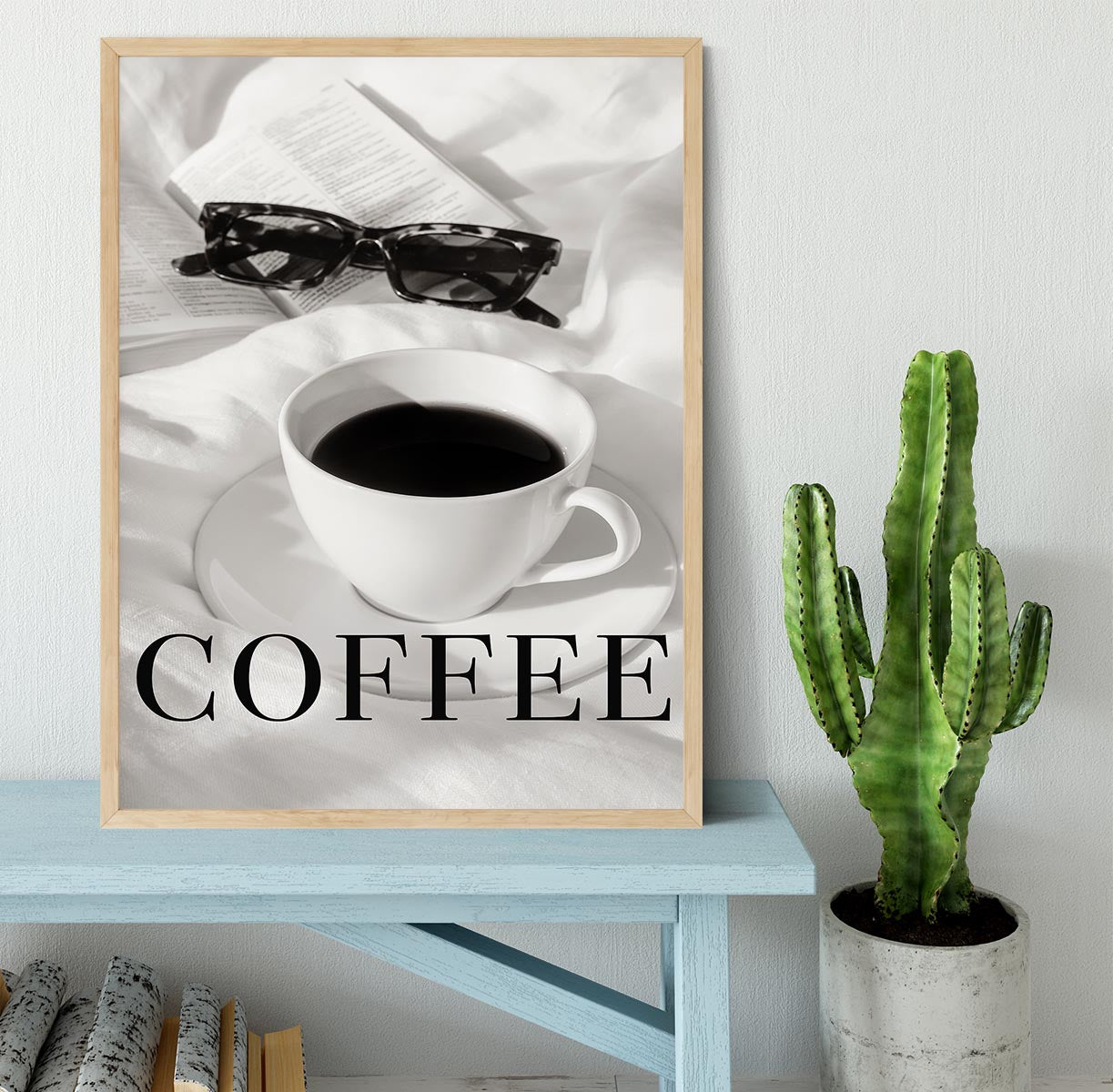 Coffee in Bed Framed Print - Canvas Art Rocks - 4