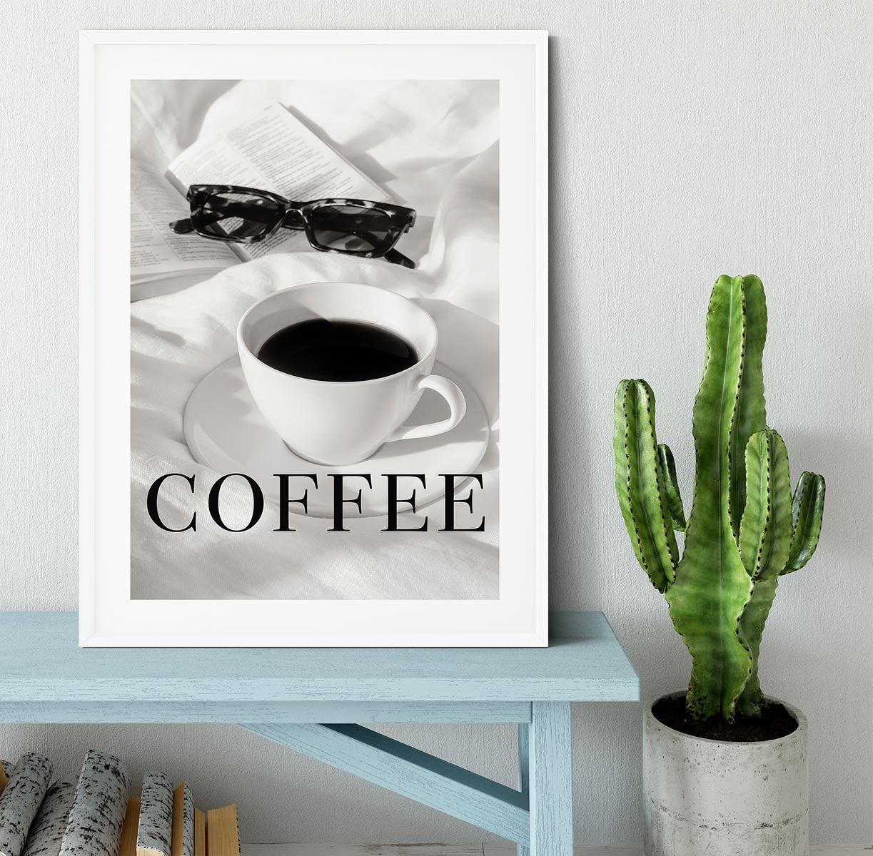 Coffee in Bed Framed Print - Canvas Art Rocks - 5