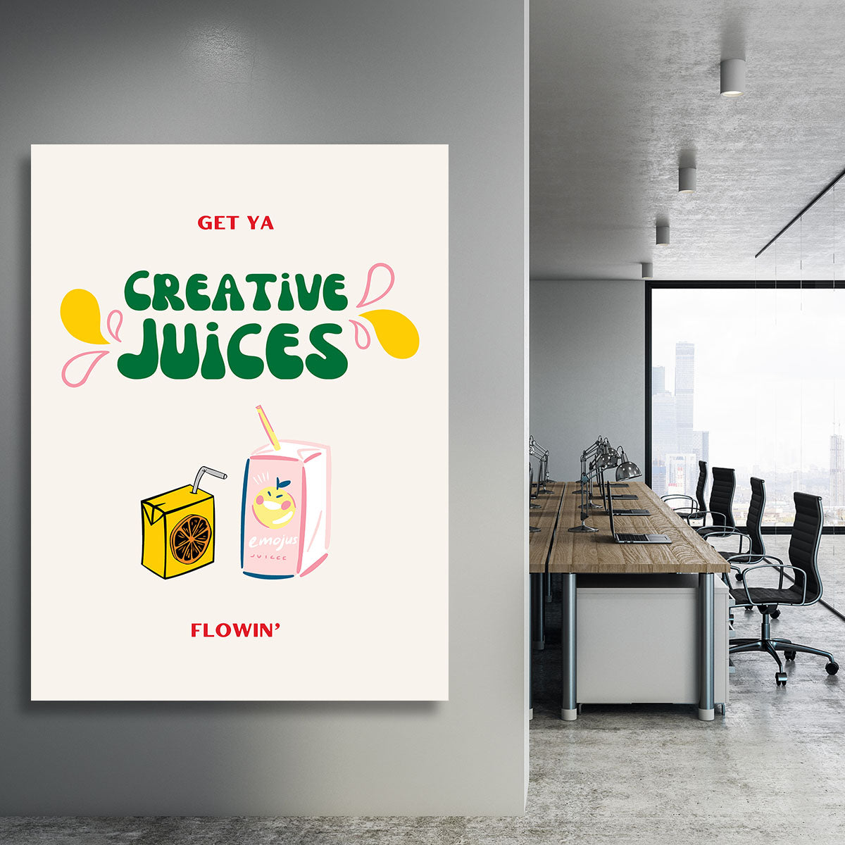 Creative Juices Print Canvas Print or Poster - Canvas Art Rocks - 3