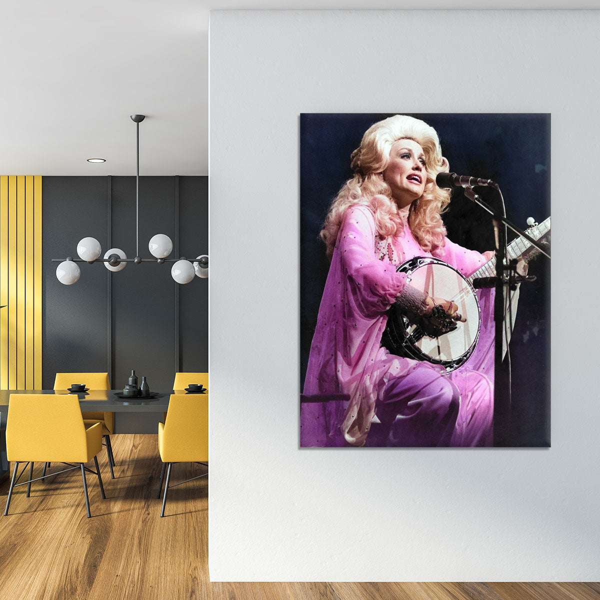 Dolly Parton Performing Canvas Print or Poster - Canvas Art Rocks - 4