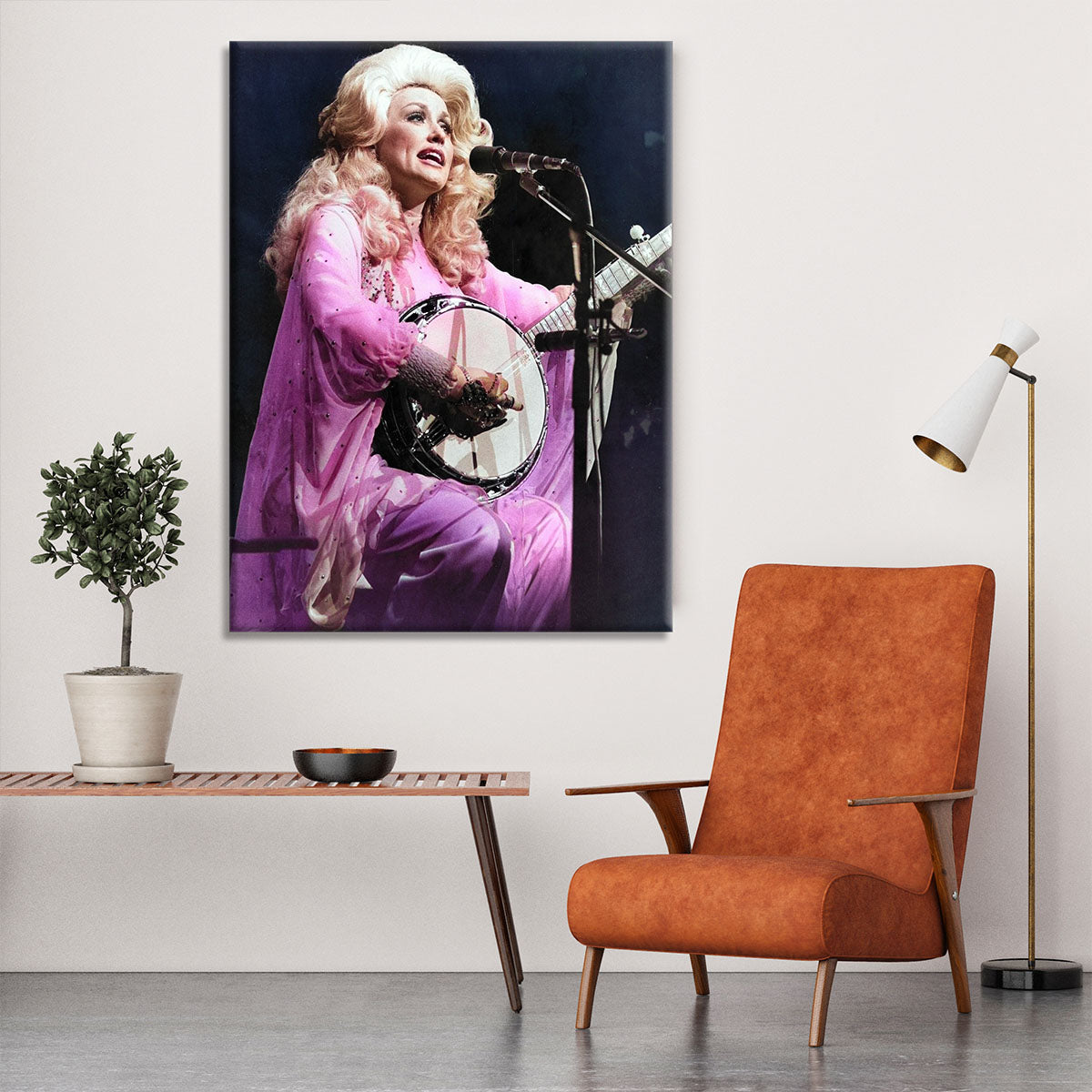 Dolly Parton Performing Canvas Print or Poster - Canvas Art Rocks - 6