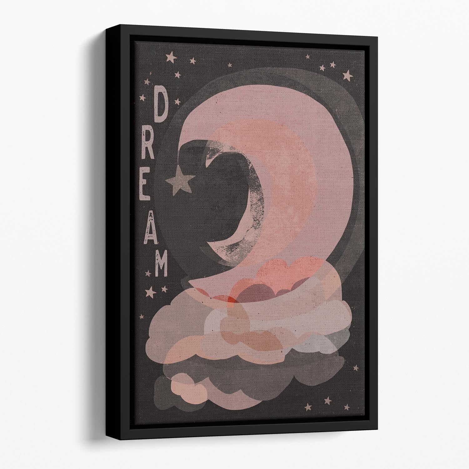 Dream Dark Version Floating Framed Canvas - 1x - 1