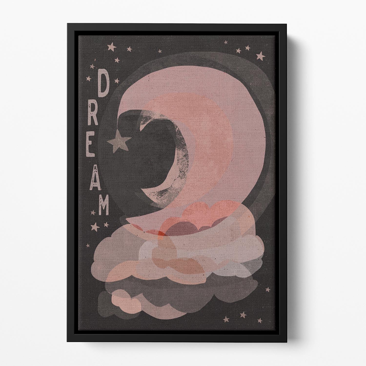 Dream Dark Version Floating Framed Canvas - 1x - 2