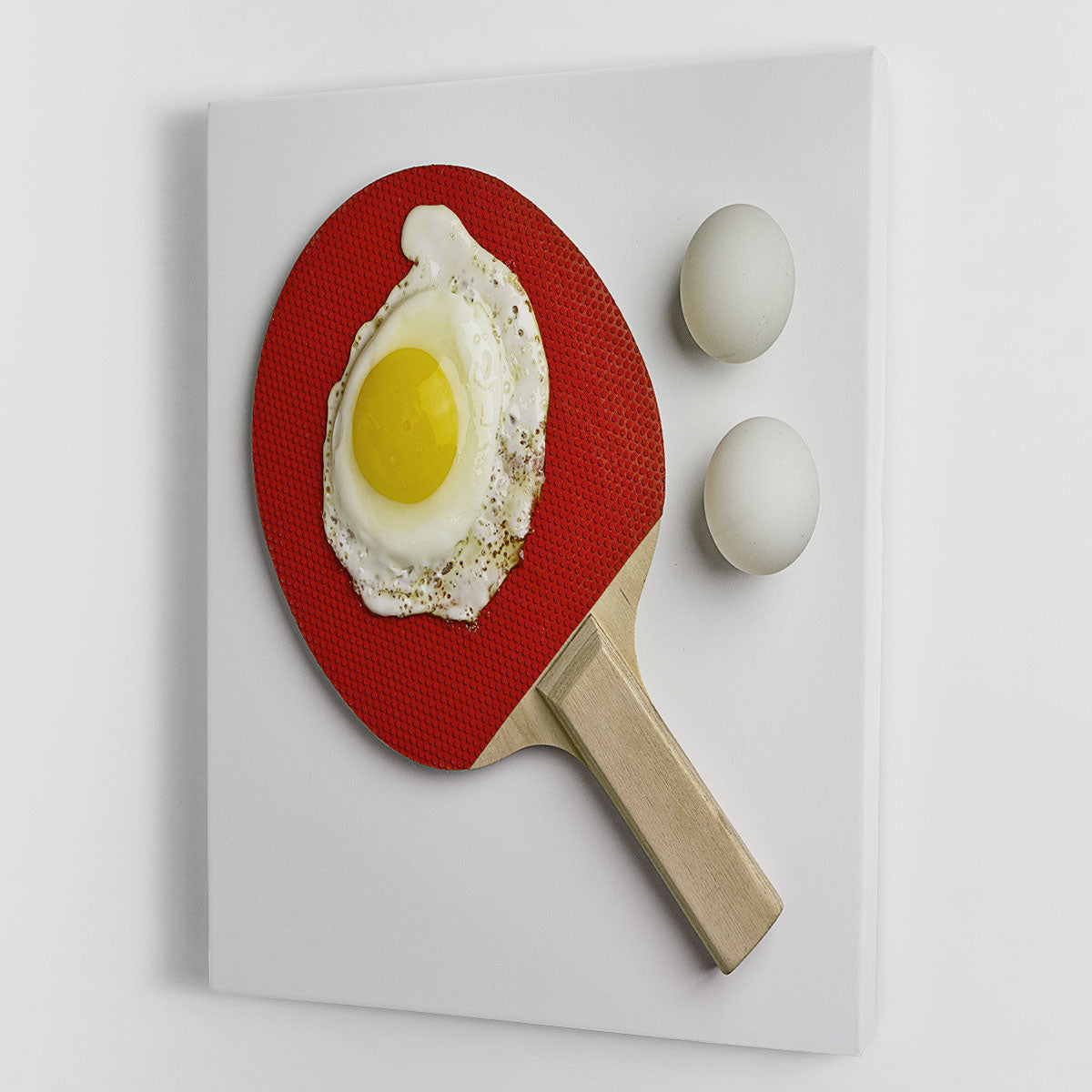 Egg Ping Pong Canvas Print or Poster - 1x - 1