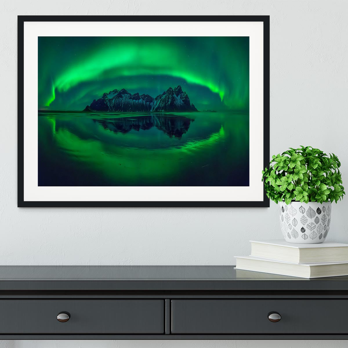 Eye of Stokksnes Framed Print - Canvas Art Rocks - 1