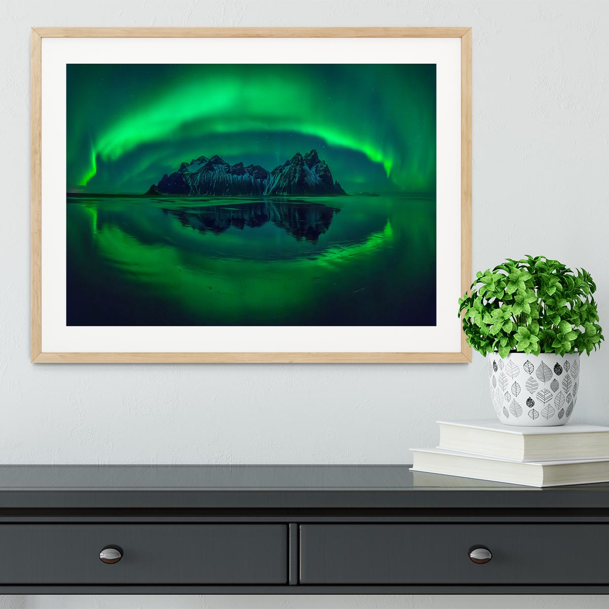 Eye of Stokksnes Framed Print - Canvas Art Rocks - 3