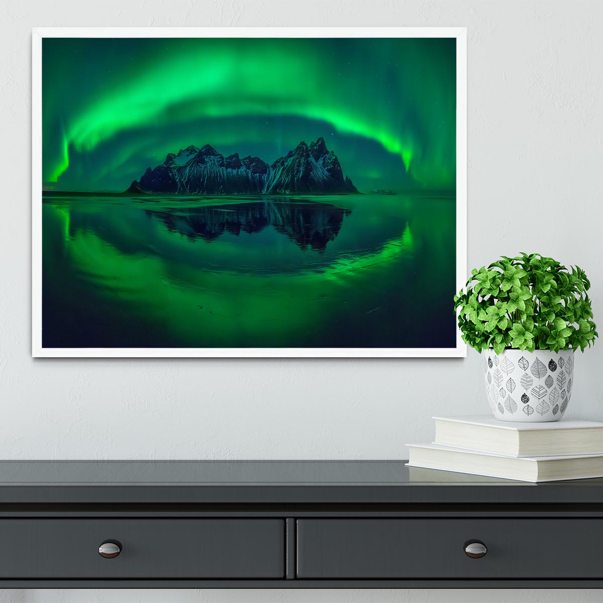 Eye of Stokksnes Framed Print - Canvas Art Rocks -6