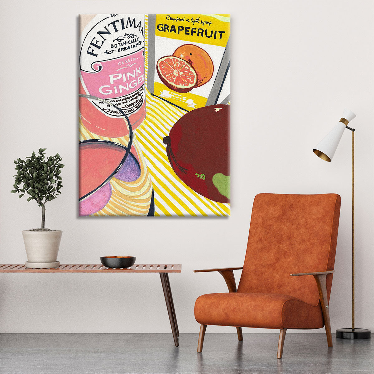 Fentimans Pink Ginger Canvas Print or Poster - Canvas Art Rocks - 6