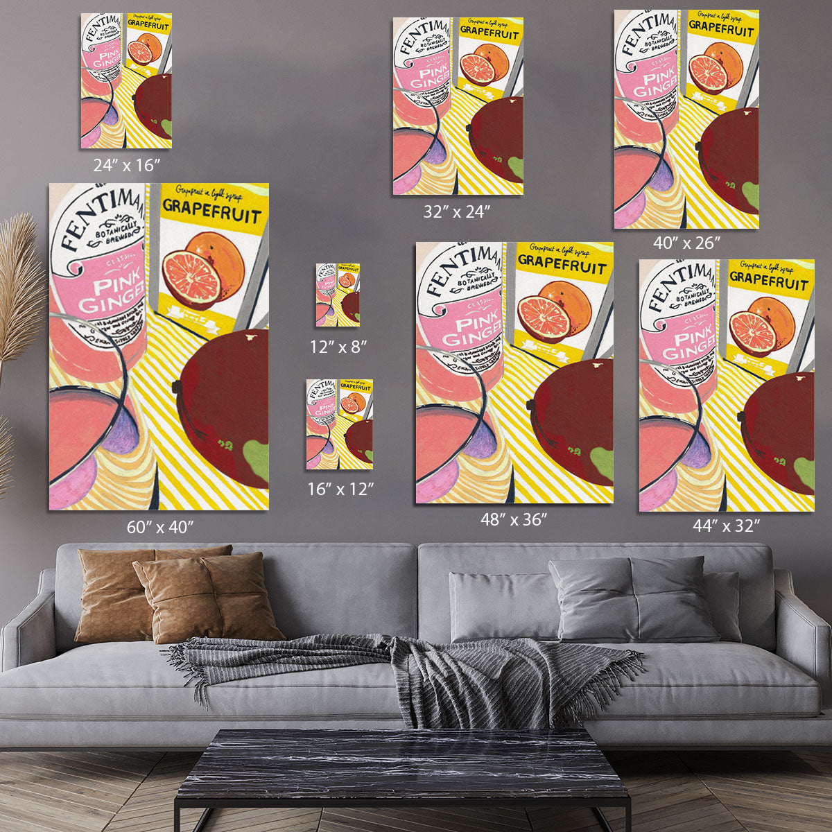 Fentimans Pink Ginger Canvas Print or Poster - Canvas Art Rocks - 7