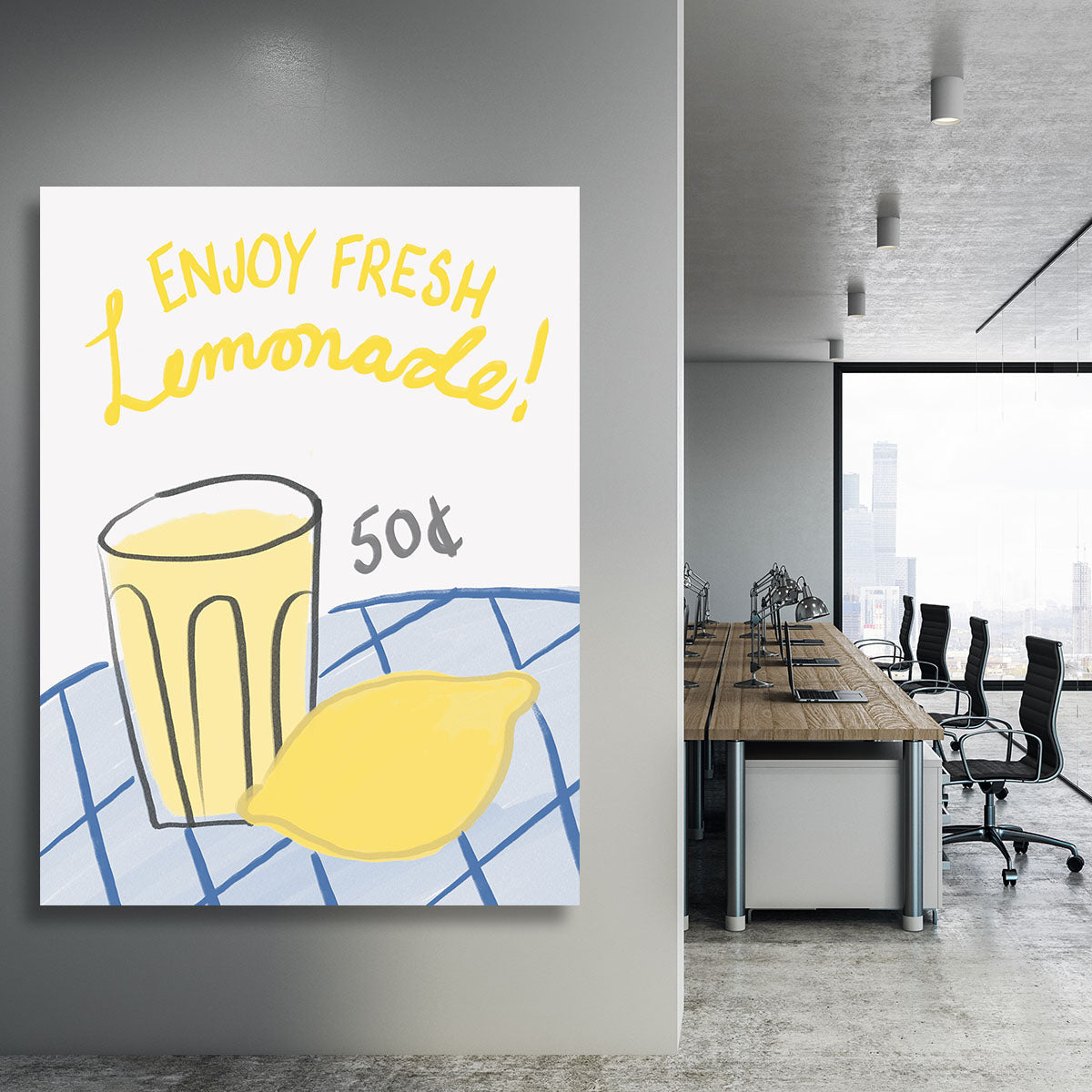 Fresh Lemonade Canvas Print or Poster - Canvas Art Rocks - 3