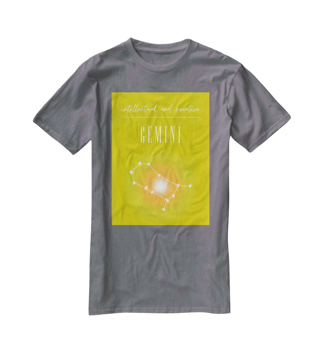 Gemini Zodiac Renewal Art T-Shirt - Canvas Art Rocks - 3