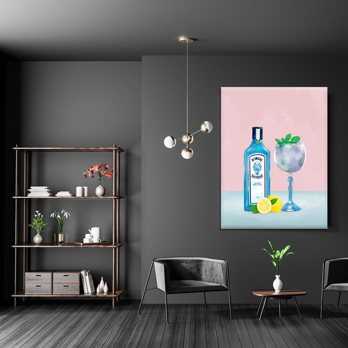 Gin Cocktail Canvas Print or Poster - Canvas Art Rocks - 5