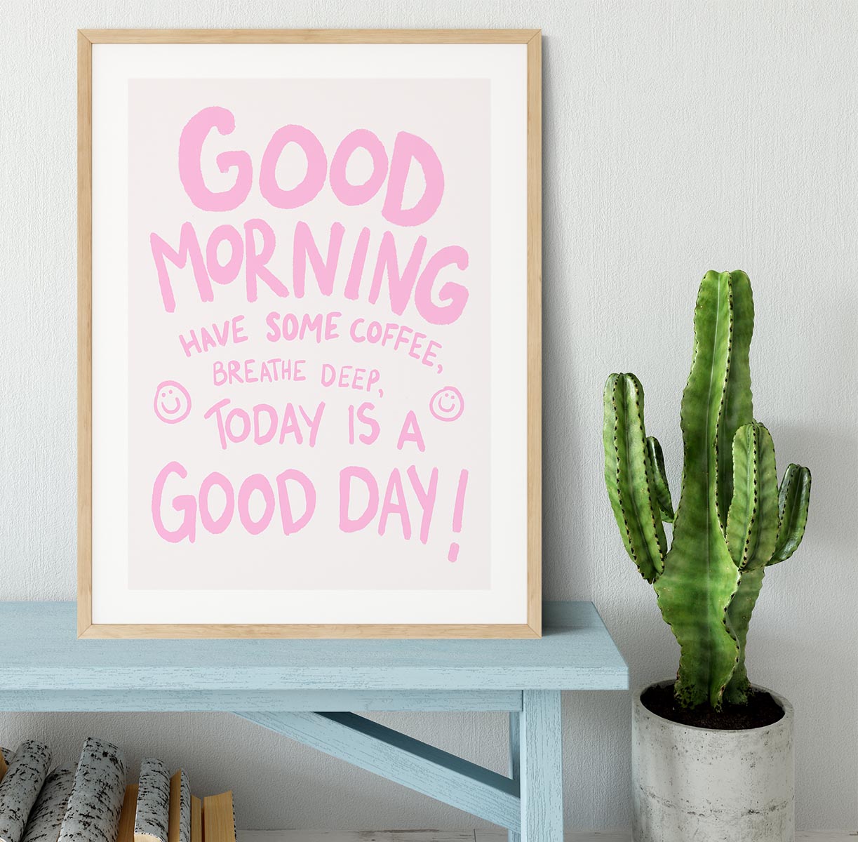 Good Morning Framed Print - Canvas Art Rocks - 3