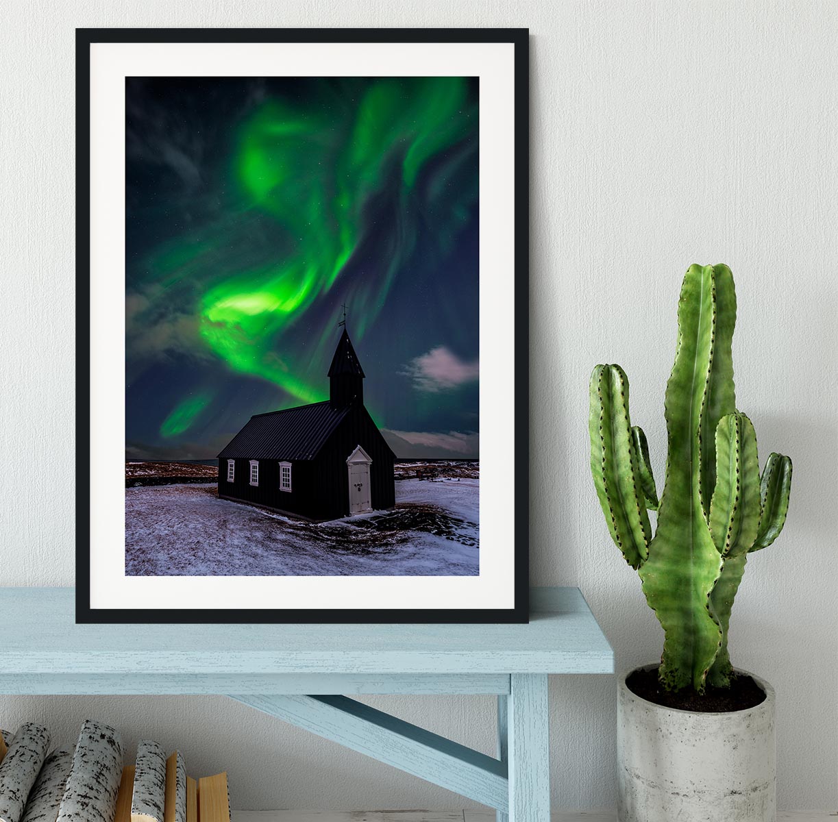 Green Spirits Framed Print - Canvas Art Rocks - 1