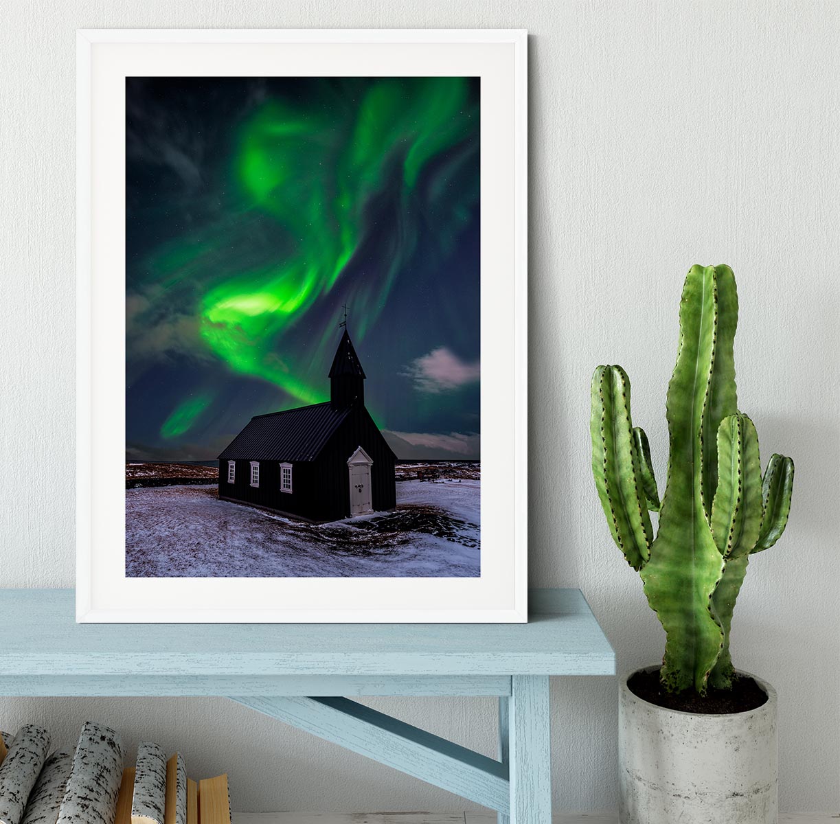 Green Spirits Framed Print - Canvas Art Rocks - 5