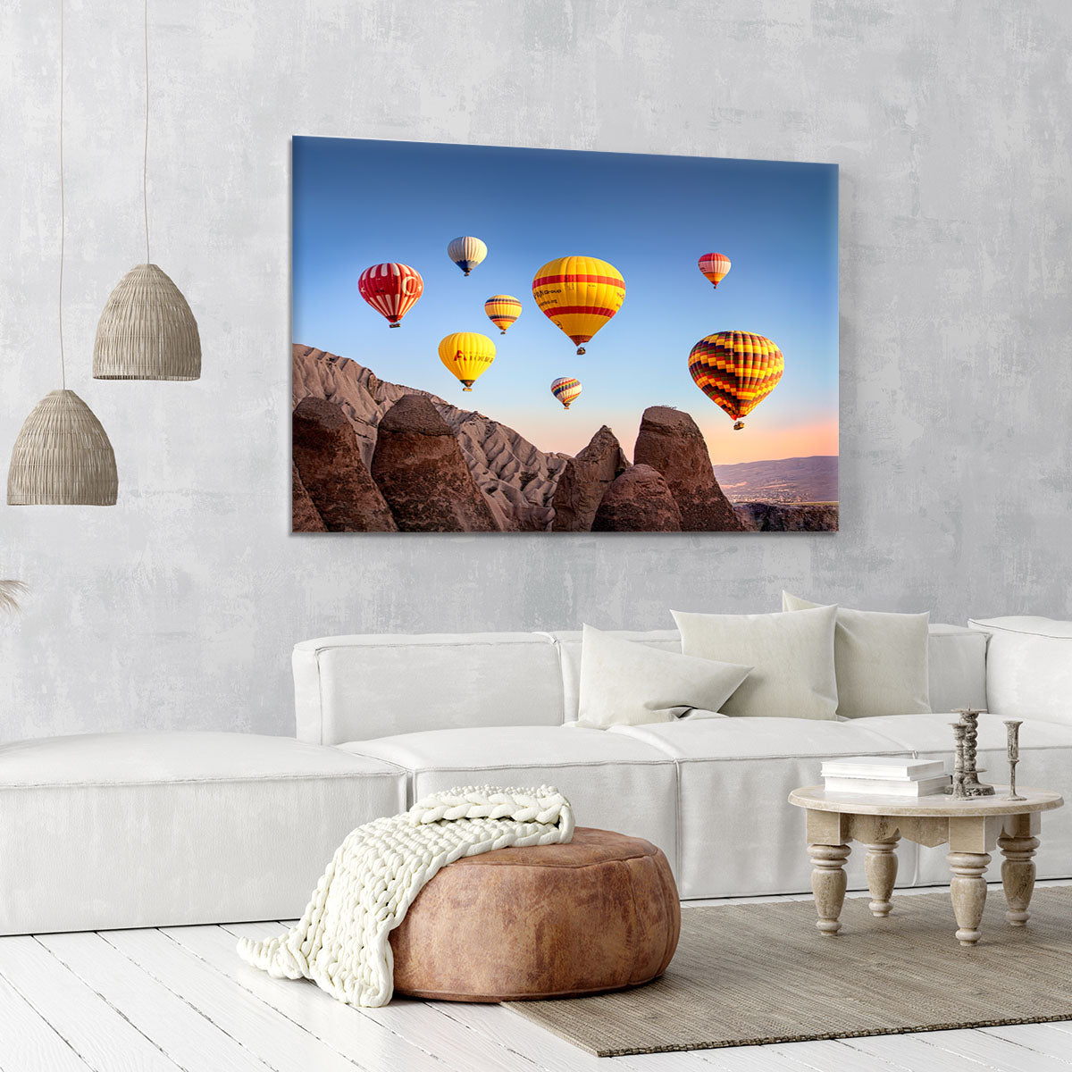 Hot Air Balloons Canvas Print or Poster - 1x - 6
