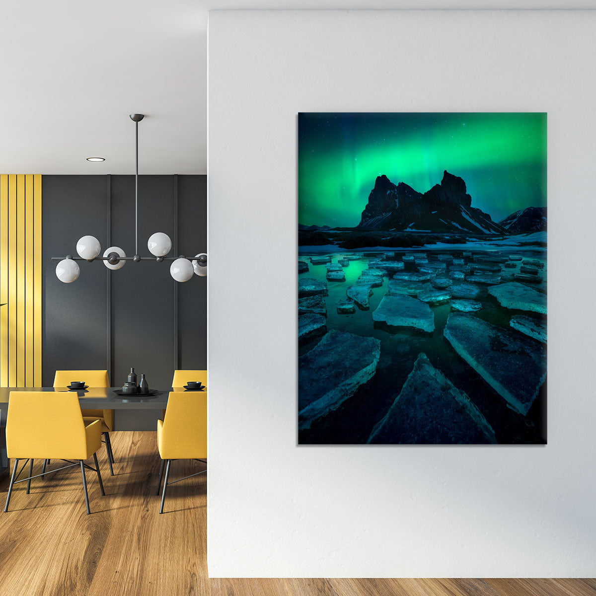 Icy Eystrahorn Canvas Print or Poster - Canvas Art Rocks - 4