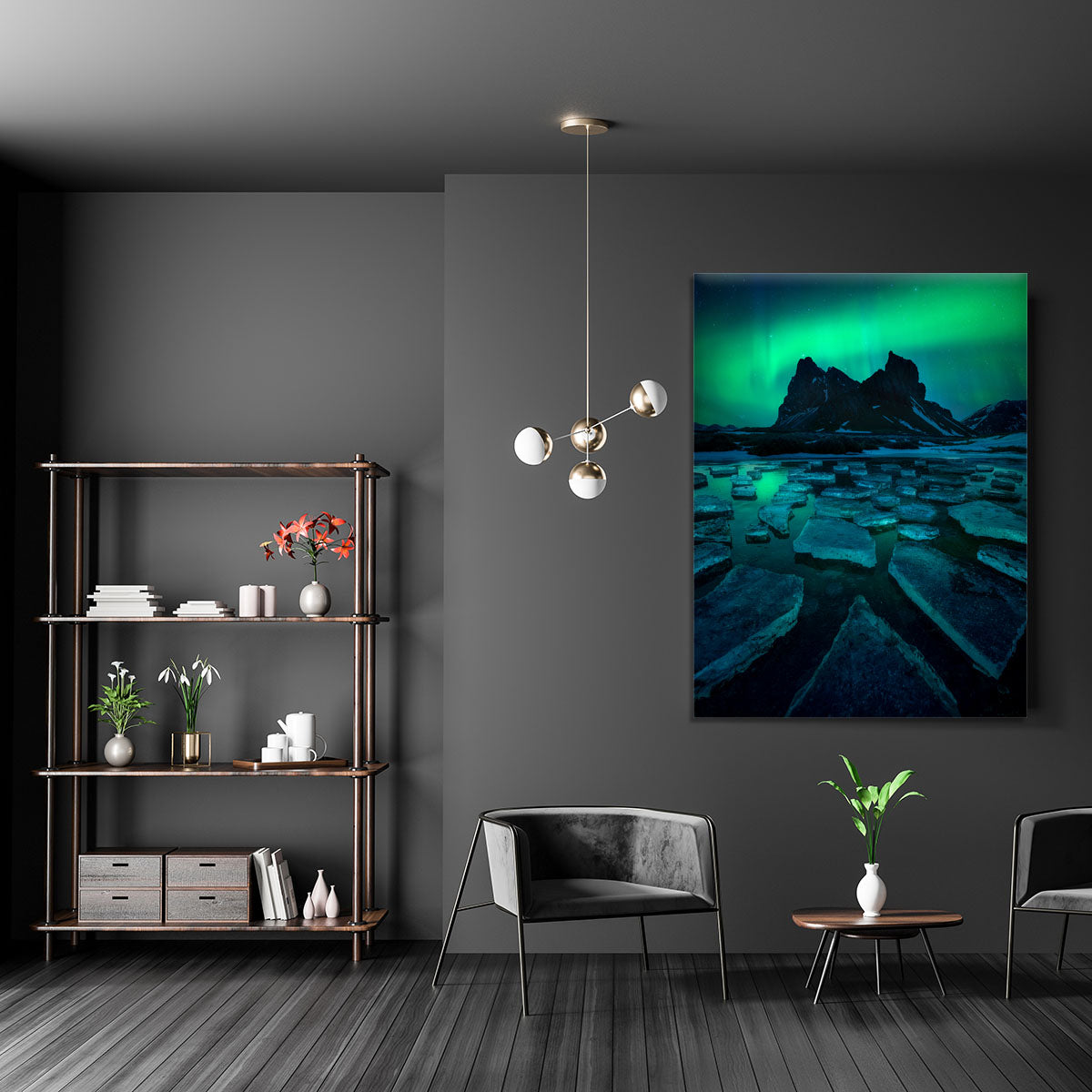 Icy Eystrahorn Canvas Print or Poster - Canvas Art Rocks - 5