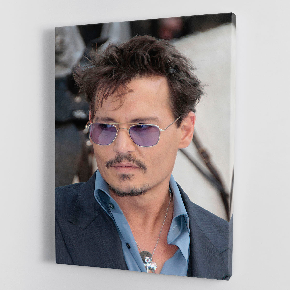 Johnny Depp Lone Ranger premiere Canvas Print or Poster - Canvas Art Rocks - 1