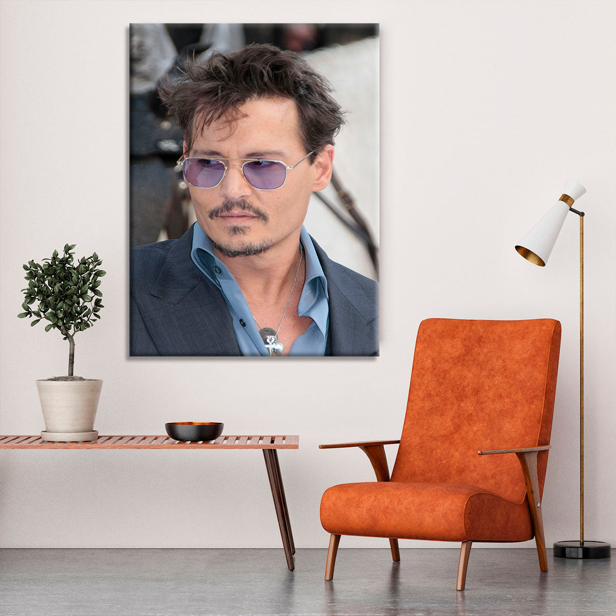Johnny Depp Lone Ranger premiere Canvas Print or Poster - Canvas Art Rocks - 6