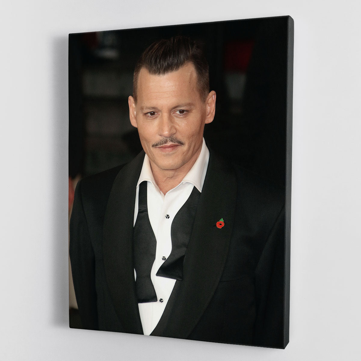 Johnny Depp at a premiere Canvas Print or Poster - Canvas Art Rocks - 1