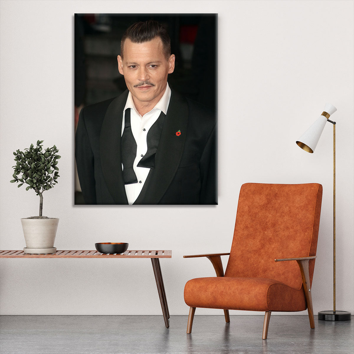 Johnny Depp at a premiere Canvas Print or Poster - Canvas Art Rocks - 6